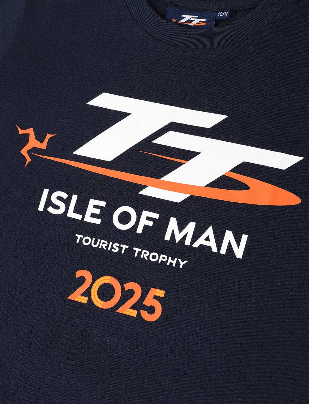 TT Races Signature Kids Logo T-Shirt - Navy - Isle of Man TT Races Official Merchandise